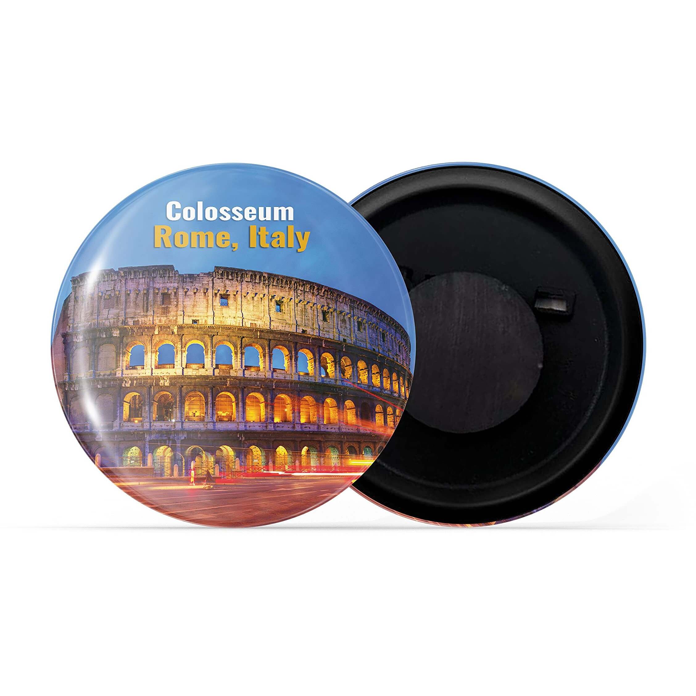 Dhcrafts Fridge Magnet Multicolor Famous Tourist Place Colosseum Rome Italy D2 Glossy Finish Design Pack Of 1