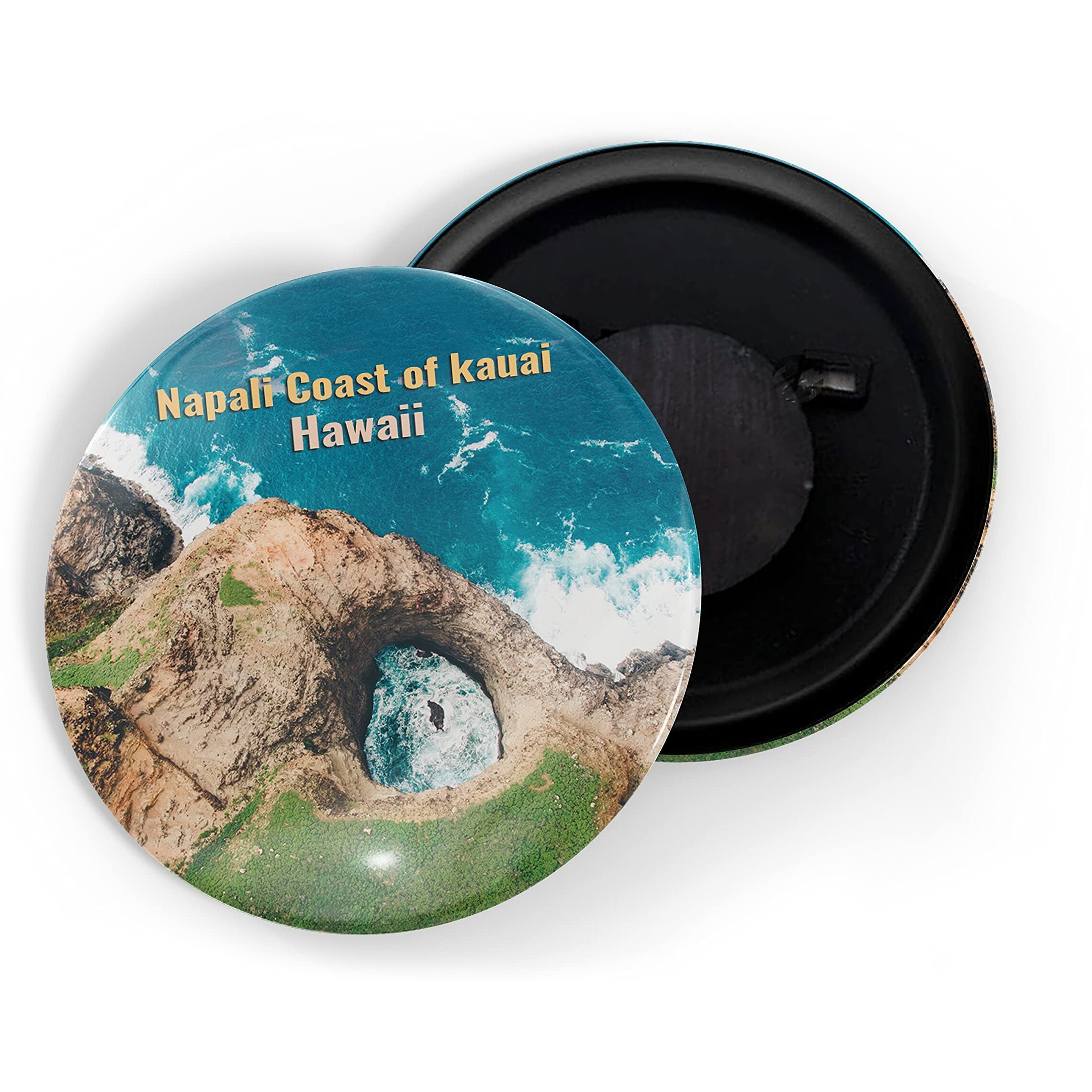Dhcrafts Fridge Magnet Multicolor Famous Tourist Place Napali Coast Of Kauai Hawaii Glossy Finish Design Pack Of 1