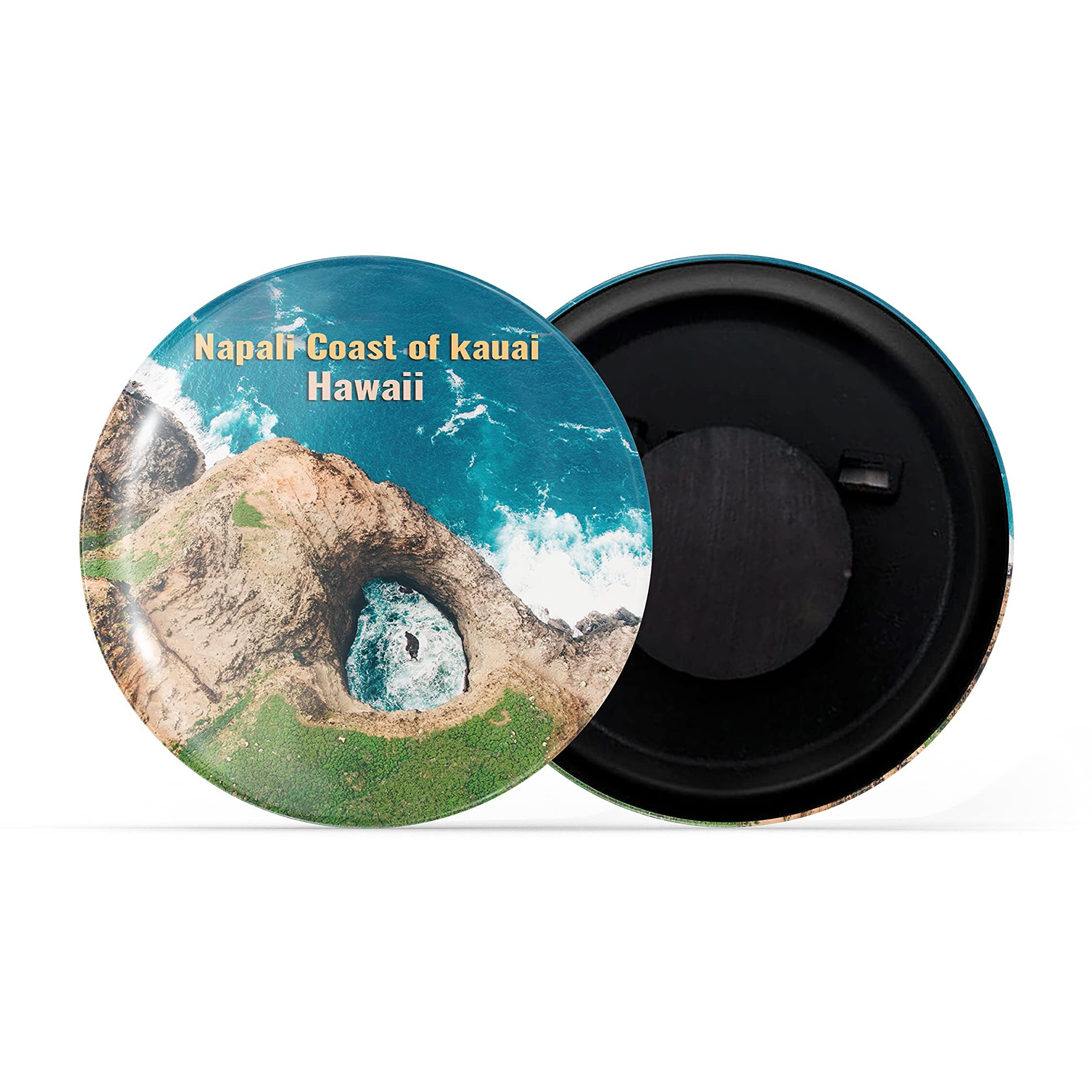 Dhcrafts Fridge Magnet Multicolor Famous Tourist Place Napali Coast Of Kauai Hawaii Glossy Finish Design Pack Of 1