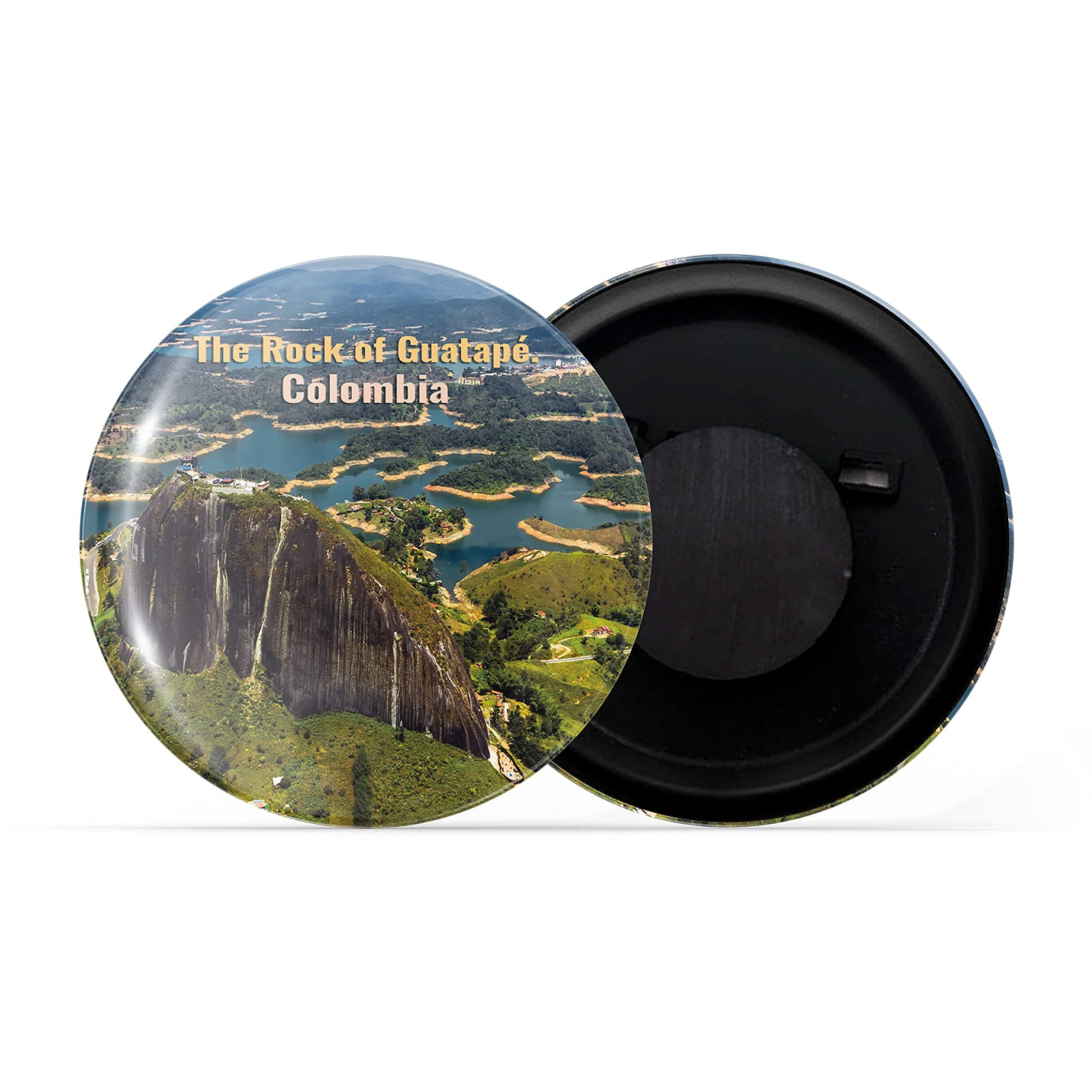 Dhcrafts Fridge Magnet Multicolor Famous Tourist Place The Rock Of Guatape Colombia Glossy Finish Design Pack Of 1