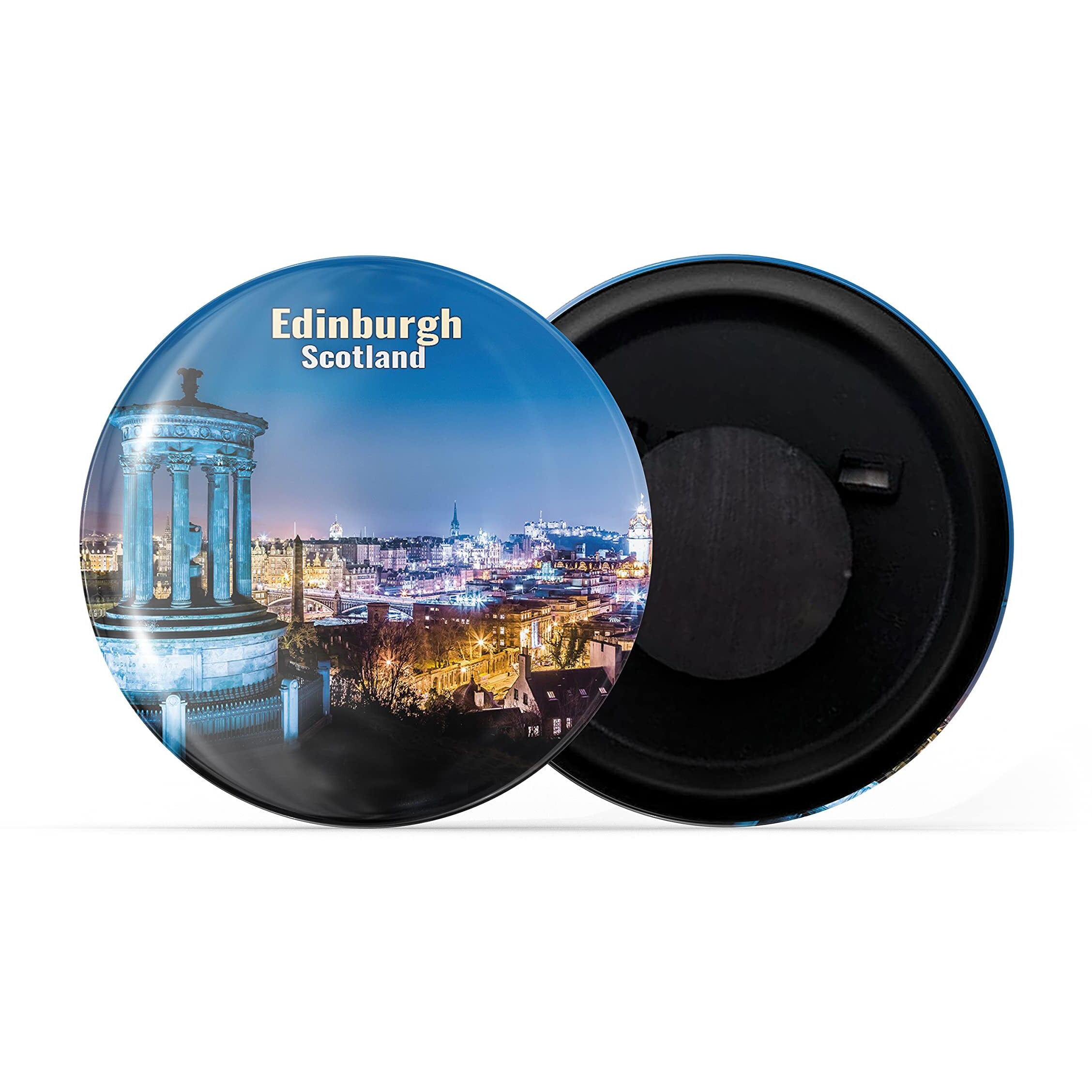 Dhcrafts Fridge Magnet Multicolor Famous Tourist Place Edinburgh Scotland Glossy Finish Design Pack Of 1