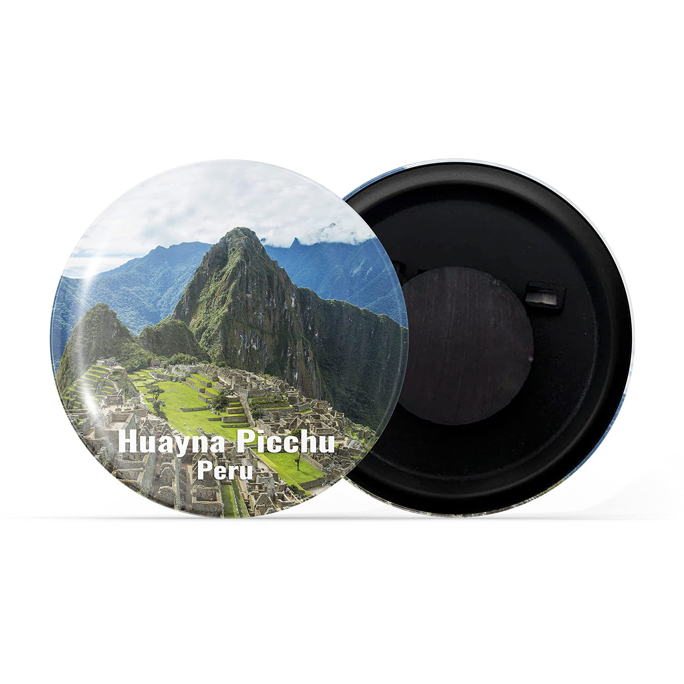 Dhcrafts Fridge Magnet Multicolor Famous Tourist Place Huayna Picchu Peru Glossy Finish Design Pack Of 1