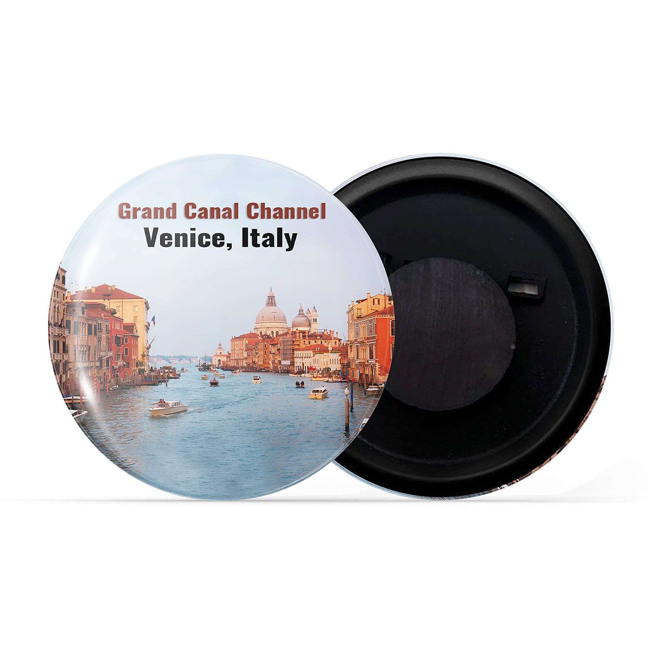 Dhcrafts Fridge Magnet Multicolor Famous Tourist Place Grand Canal Venice Italy D1 Glossy Finish Design Pack Of 1