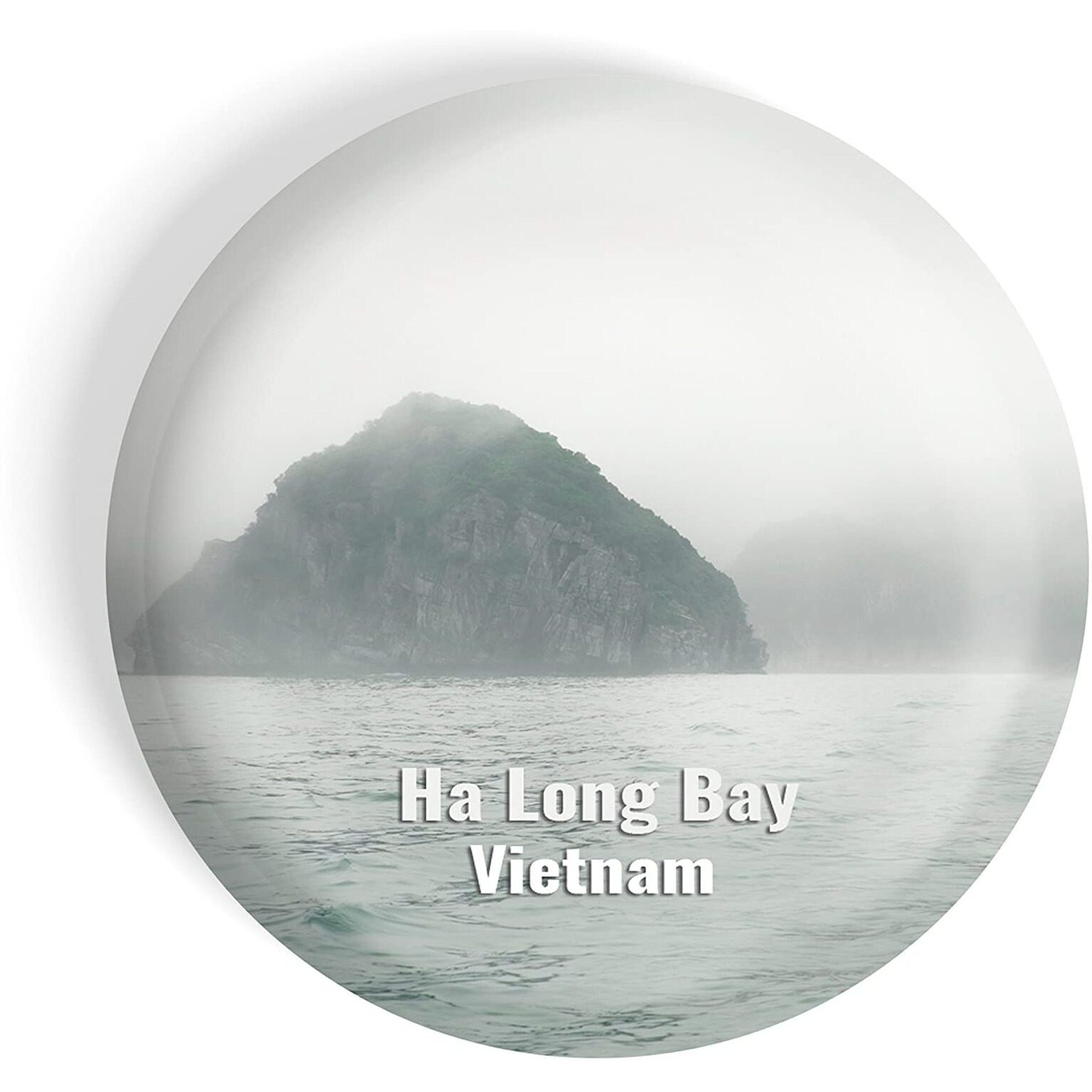 Dhcrafts Fridge Magnet Multicolor Famous Tourist Place Ha Long Bay Vietnam Glossy Finish Design Pack Of 1