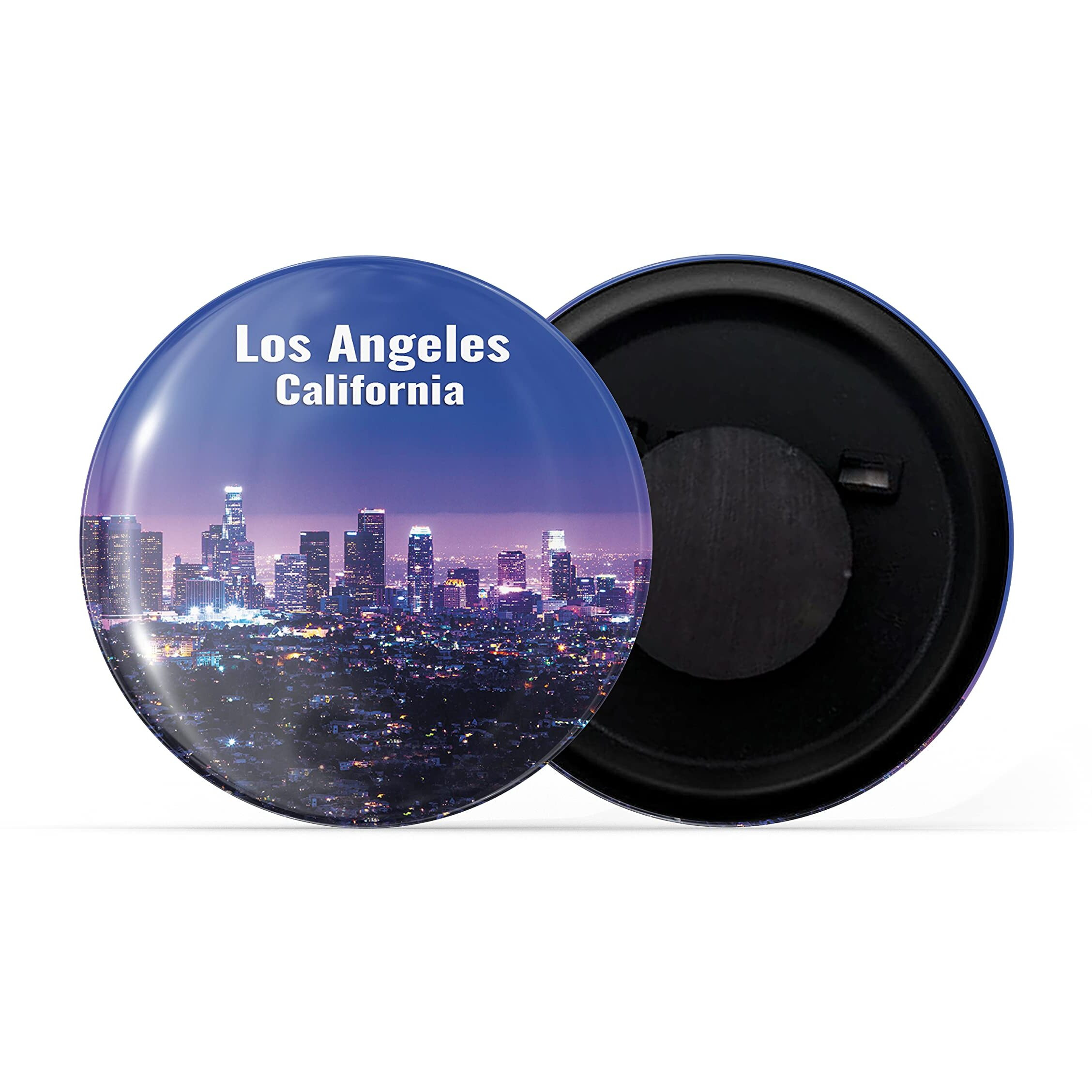 Dhcrafts Fridge Magnet Multicolor Famous Tourist Place Los Angeles California Glossy Finish Design Pack Of 1