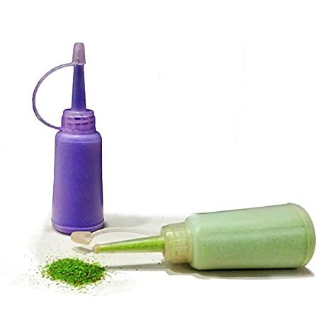 Craftvatika Set Of 5 Rangoli Plastic Bottles With Tubes Nozeles Set Rangoli Making Tool Kit Squeezeme Bottle Easy To Use Dry Rangoli Making Bottle, Squeeze Rangoli Bottles Multicolor
