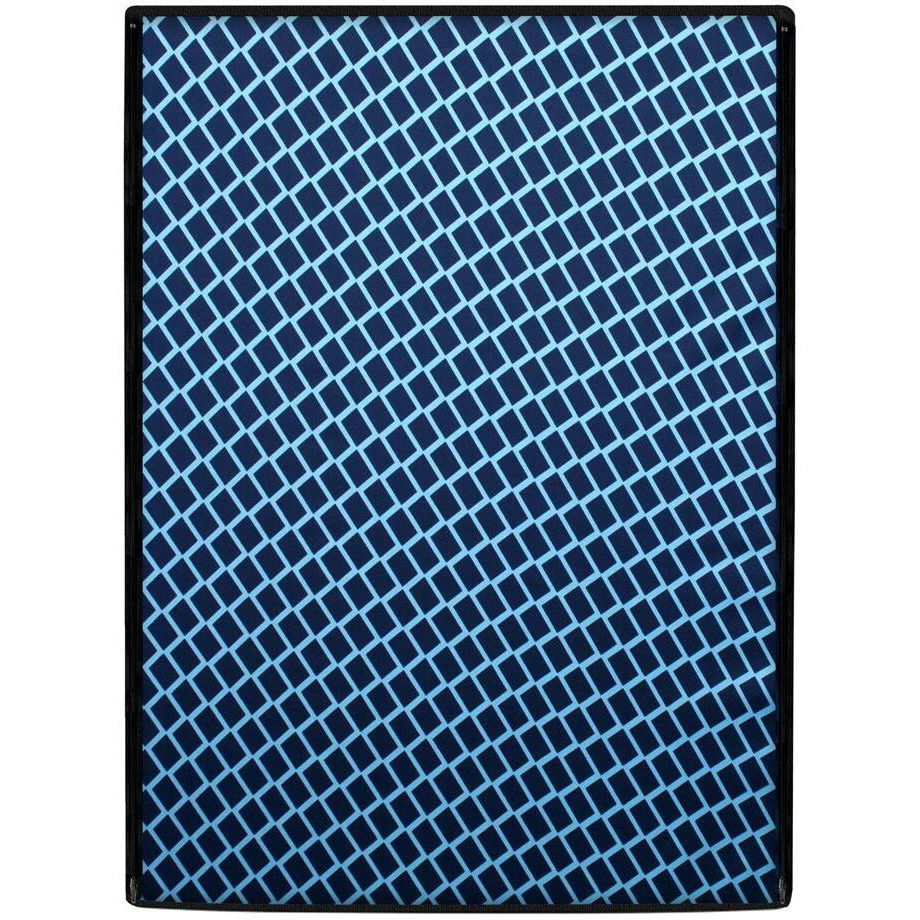 Stylista Washing Machine Cover Compatible For Lg 6 Kg Fully-Automatic Front Loading Fh0Fandnl02 Check Blue
