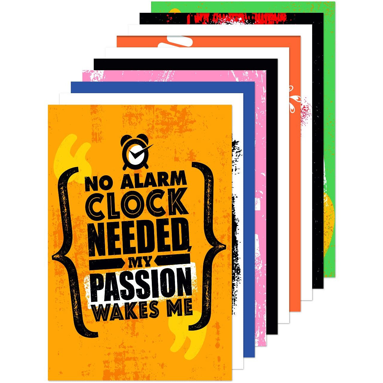 Printelligent Quote And Motivational Poster Set Of 10 Size (45 Cm X 30 Cm) (D)