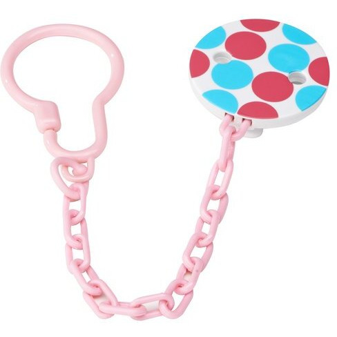 Dr. BrownS KidS Pacifier Chain Baby Soother Clip (Multicolour)