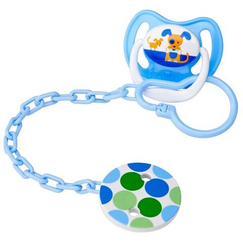 Dr. BrownS KidS Pacifier Chain Baby Soother Clip (Multicolour)