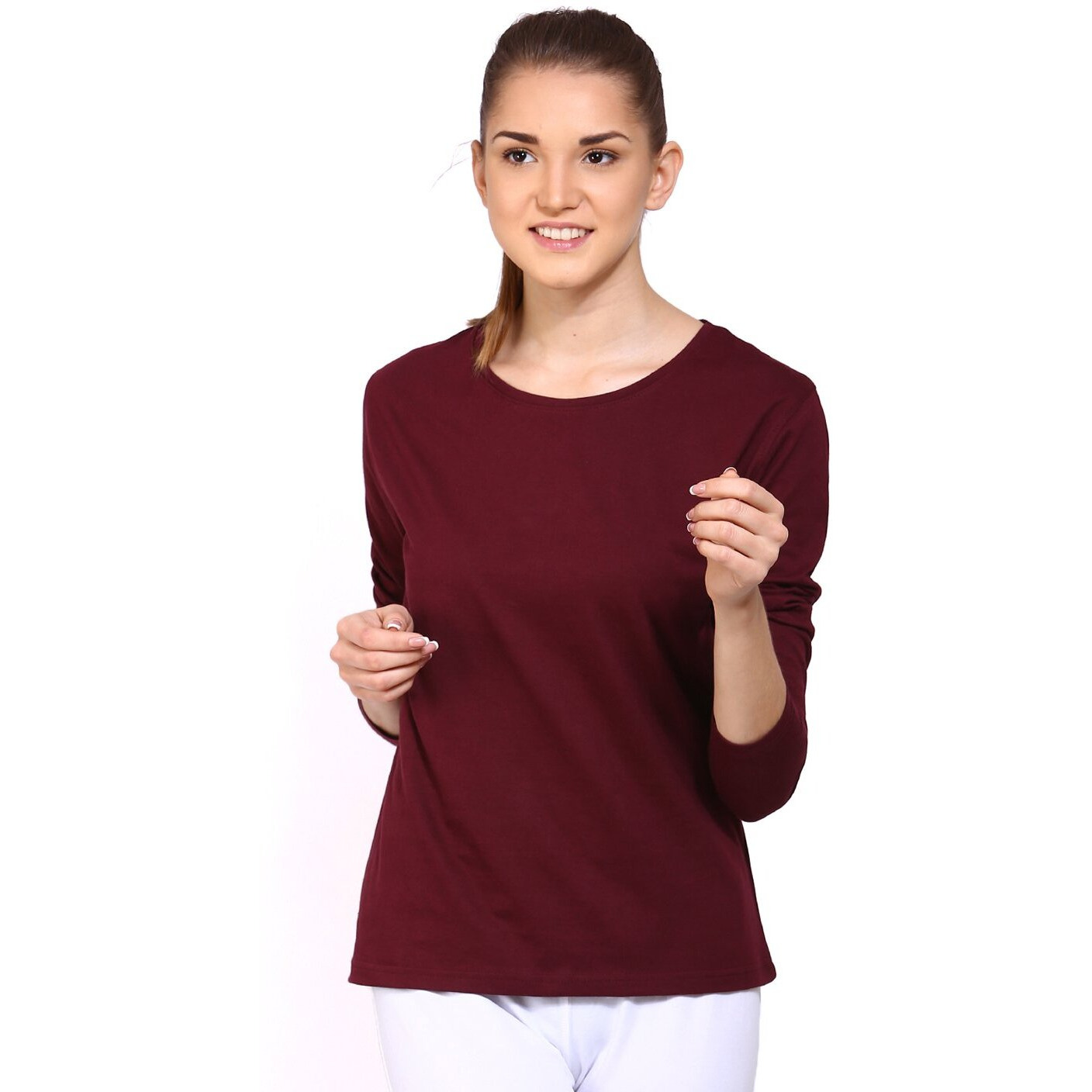 ApPulse WomenS Long Sleeve T Shirt(Combo Pack Of 3)