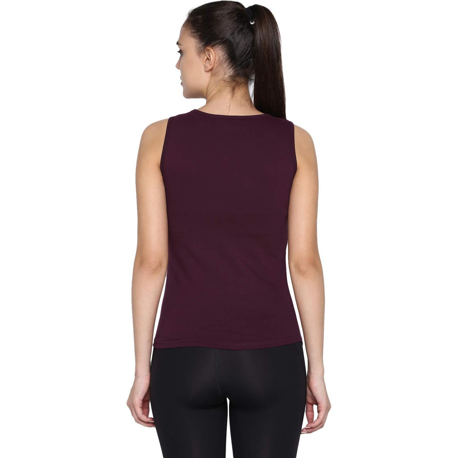 ApPulse WomenS Sleeveless Round Neck Tshirt