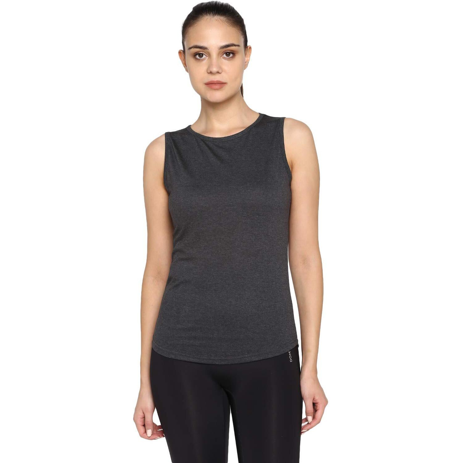 ApPulse WomenS Sleeveless Round Neck Tshirt