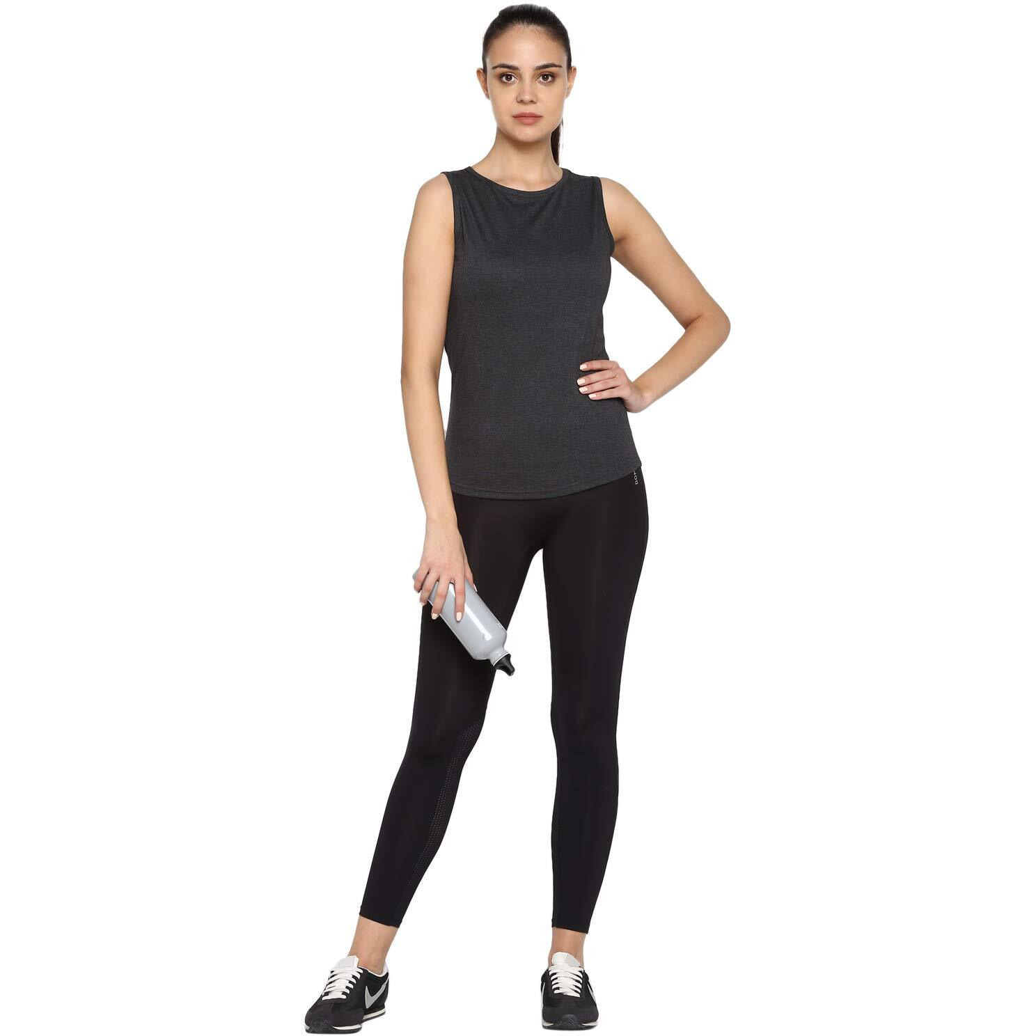 ApPulse WomenS Sleeveless Round Neck Tshirt