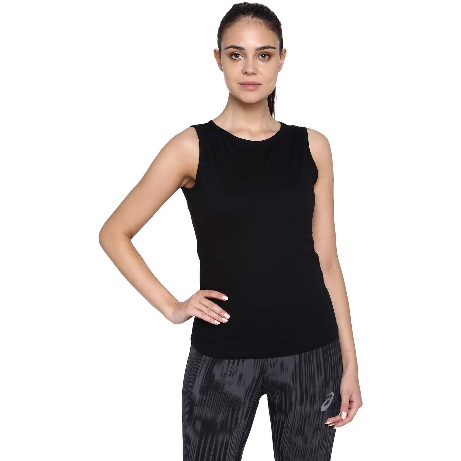 ApPulse WomenS Sleeveless Round Neck Tshirt