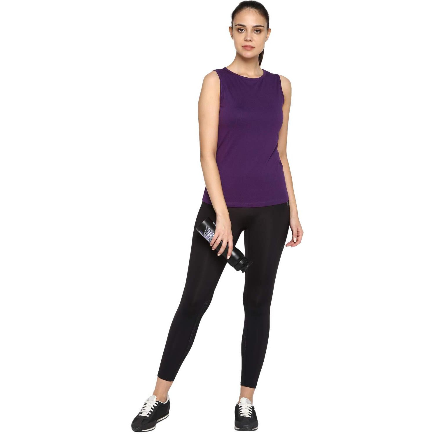 ApPulse WomenS Sleeveless Round Neck Tshirt