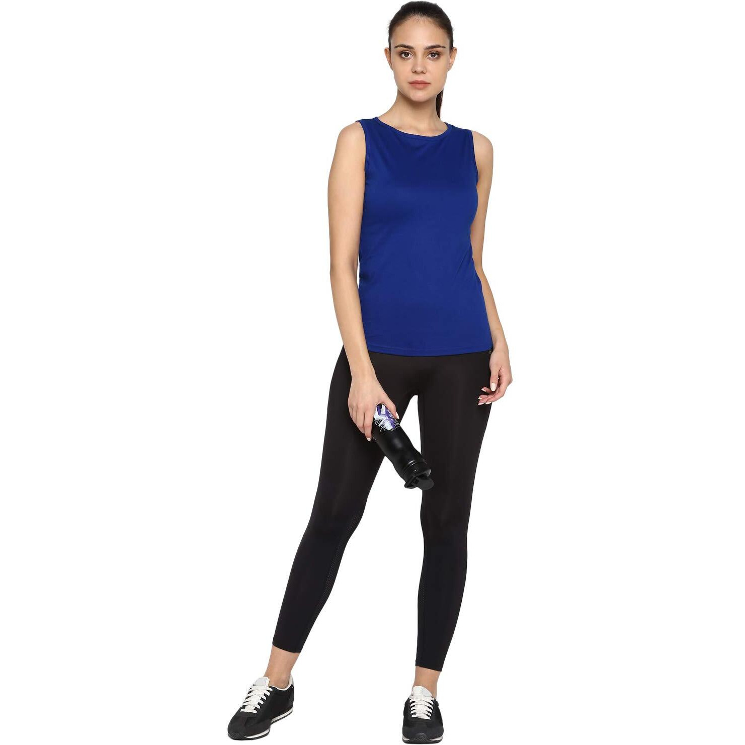 ApPulse WomenS Sleeveless Round Neck Tshirt
