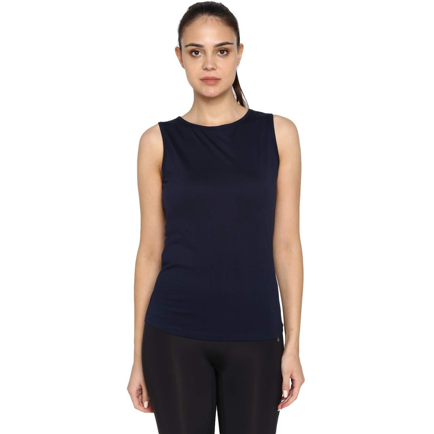 ApPulse WomenS Sleeveless Round Neck Tshirt