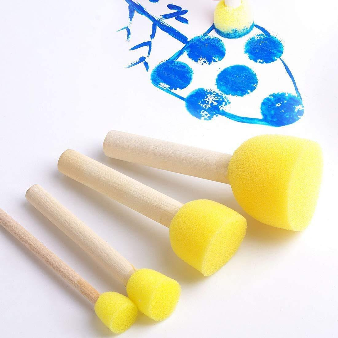 Kira Foam Yellow Reusable Sponge Dabber Set Of 5 Pc