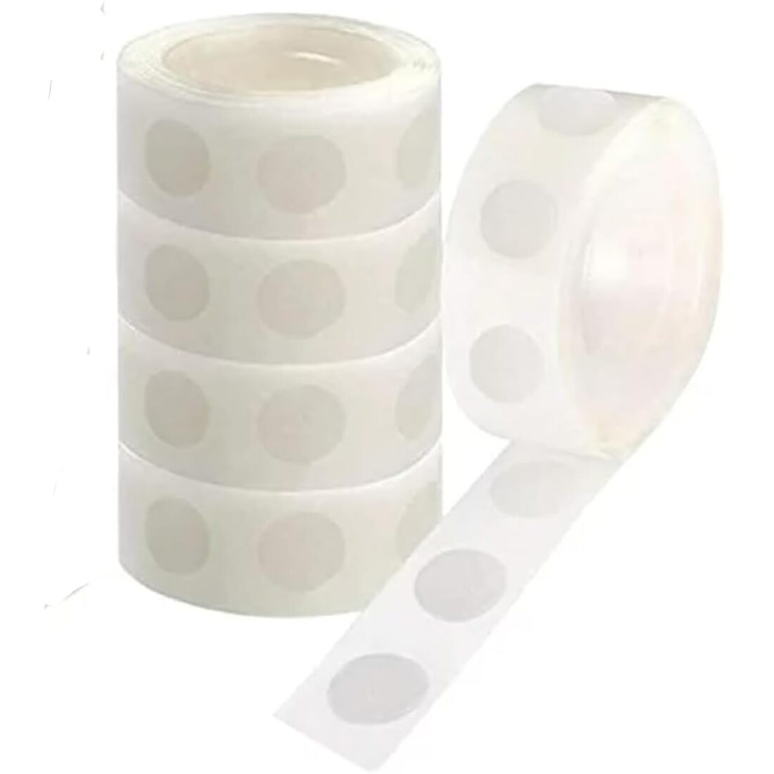 Store2508 Pack Of 500 Glue Point Clear Balloon Glue Removable Adhesive Dots Double Sided Dots Of Glue Tape For Balloons Party Or Wedding Decoration