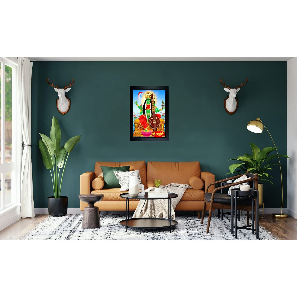 Frame Wala Matangi Photo Frame Wall Painting For Home Decoration And Gifting (10 X 13.5 Inch)