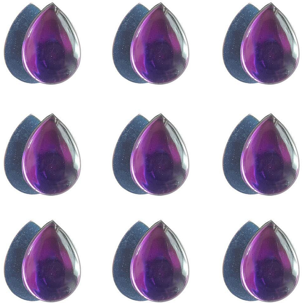 Diy Crafts Pack Of 100Pcs 50X2, Purple Color, 50Pcs/Lot 1.8Cmx1.3Cm As Image Jewellery Display Cards For Necklaces Jewellery-Making Display (Pack Of 100Pcs 50X2, Purple Color)