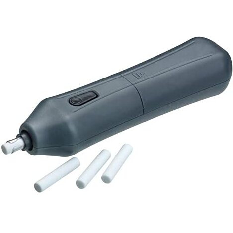 Gold Leaf Electric Battery Operated Eraser Kit With 10 Refill Eraser For Craft And Art Designing (Grey)