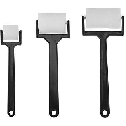 Jern Artbee Set Of 4 Type Roller, Flat And Round Sponge Brush, Art And Craft Projects