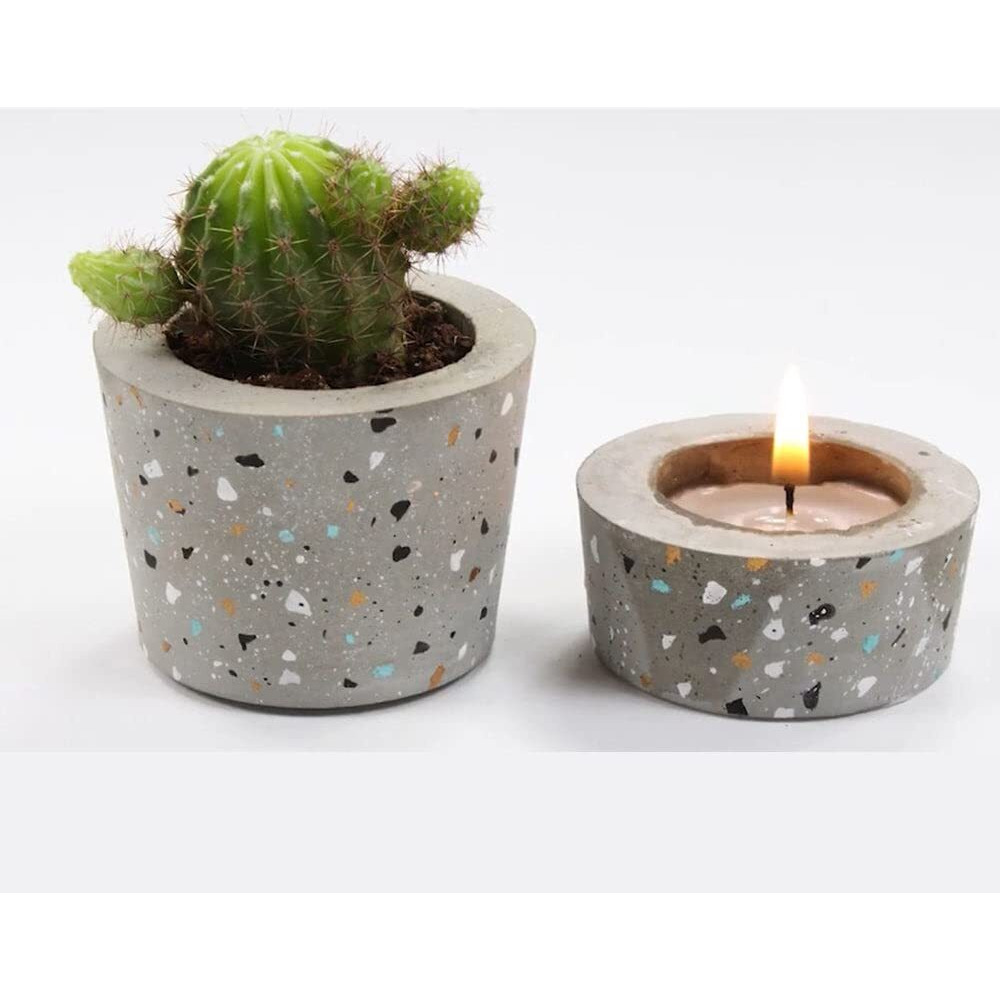 Itsy Bitsy - Craft Cement Grey - 450Gm Pack Of 4 | For Moulding, Casting, Layering, Diy Crafts, Planters, Leaf Bowls, Candle Holders, Plants, Flower Pot| And Art & Craft Work