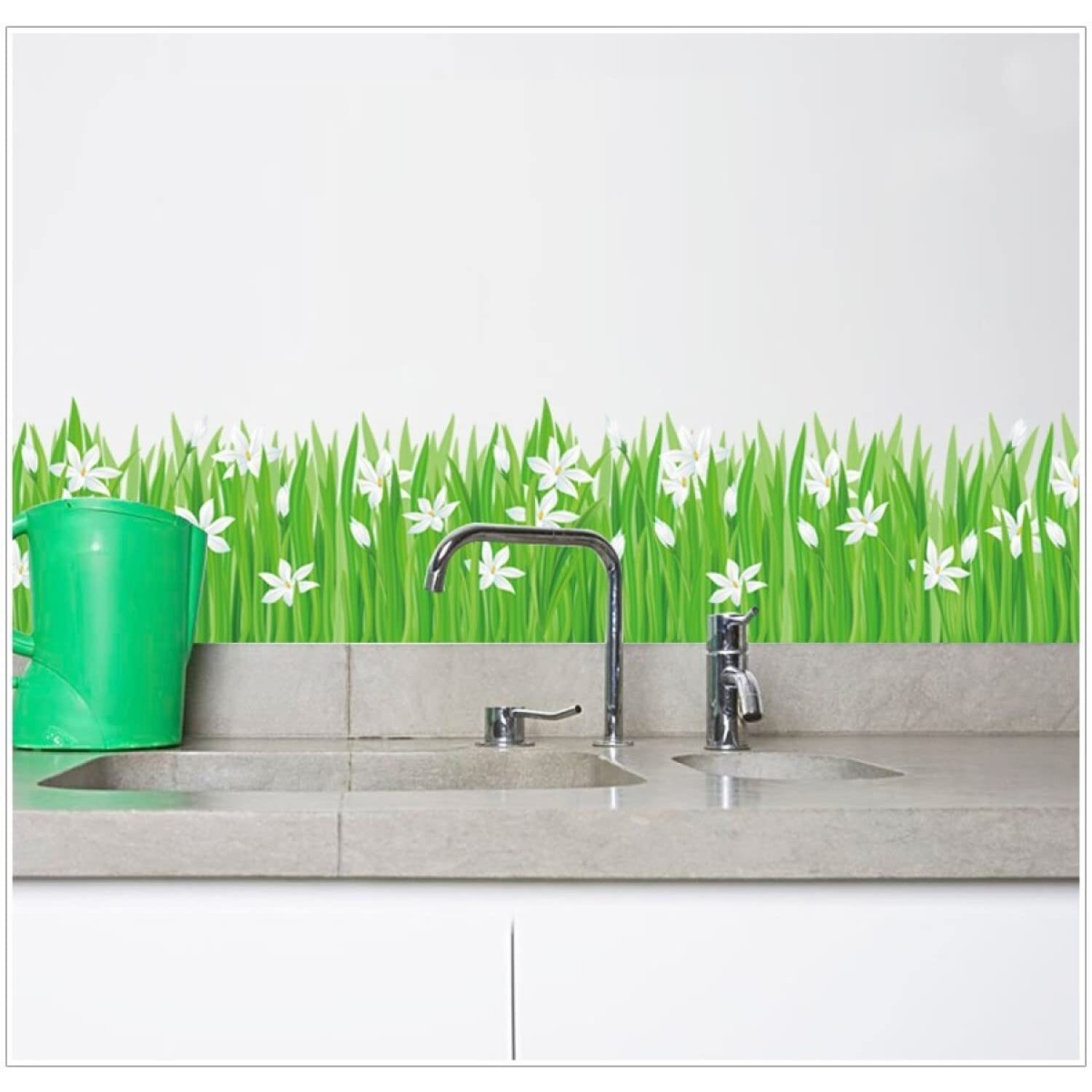 Jaamso Royals Pvc Vinyl Home Dcor Skirting Board 1 Piece Wall Sticker