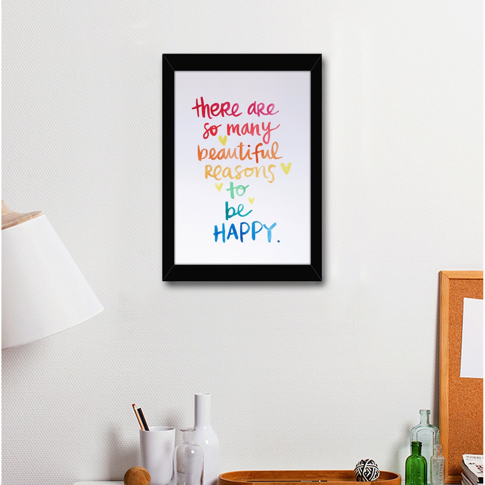Tied Ribbons Inspirational Quotes Wall Frames Motivational Quotes Posters With Frames For Home Office Kids Room Mom Girls Living Room Bedroom Study Room Classroom Students