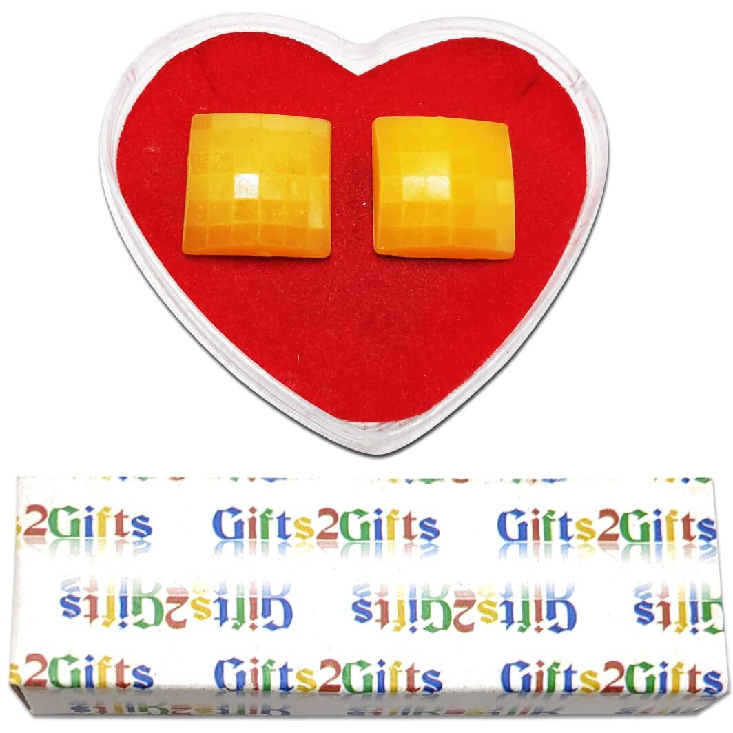 Diy Crafts 50 Grm, As Image, 15Mm X 15Mm As Image Diy Accessory Findings Jewellery Clasps Fittings Diy Jewellery Making Accessories Yellow Color Plastic Material Sha (50 Grm, As Image)