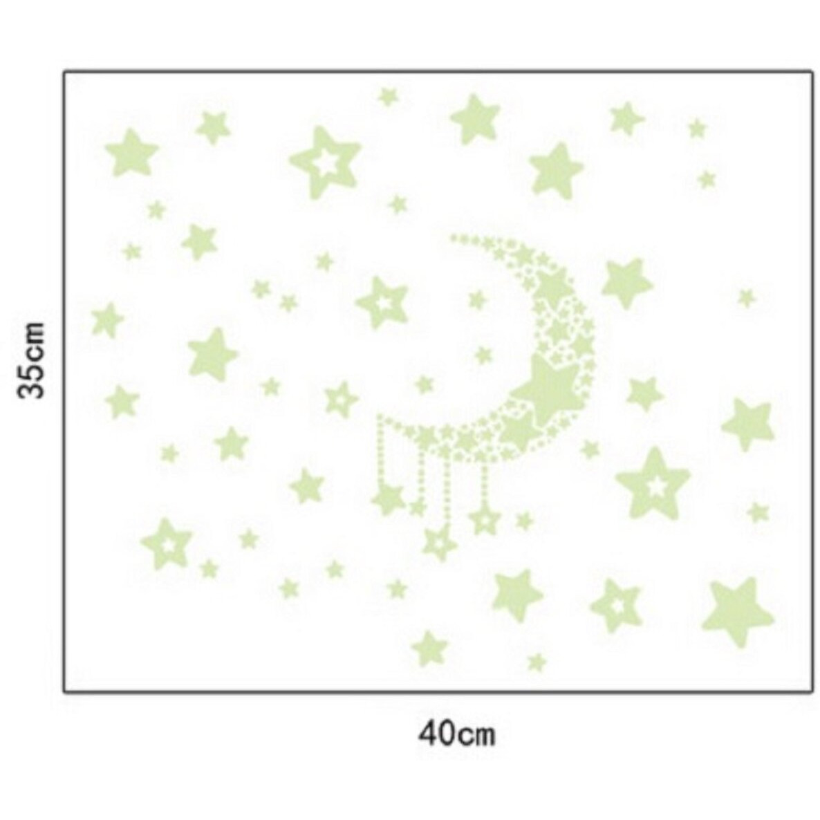 Indian Royals Luminous Stars Radium Stickers For Bedroom, Radium Sticker, For Ceiling, Ceiling Radium Stickers, For Home, Stickers For Bedroom