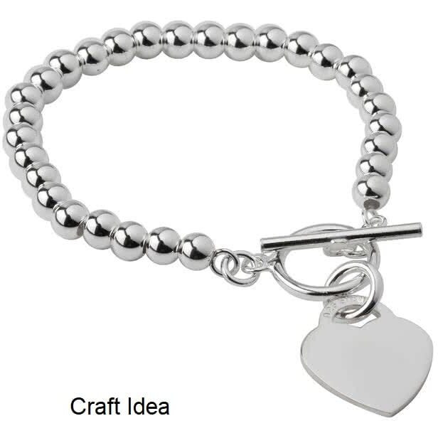 Ritika Craft Premium Silver 10 Mm Beads/Moti Kit 150 Pcs For Jewellery Making/Craftwork/Decorations - Silver