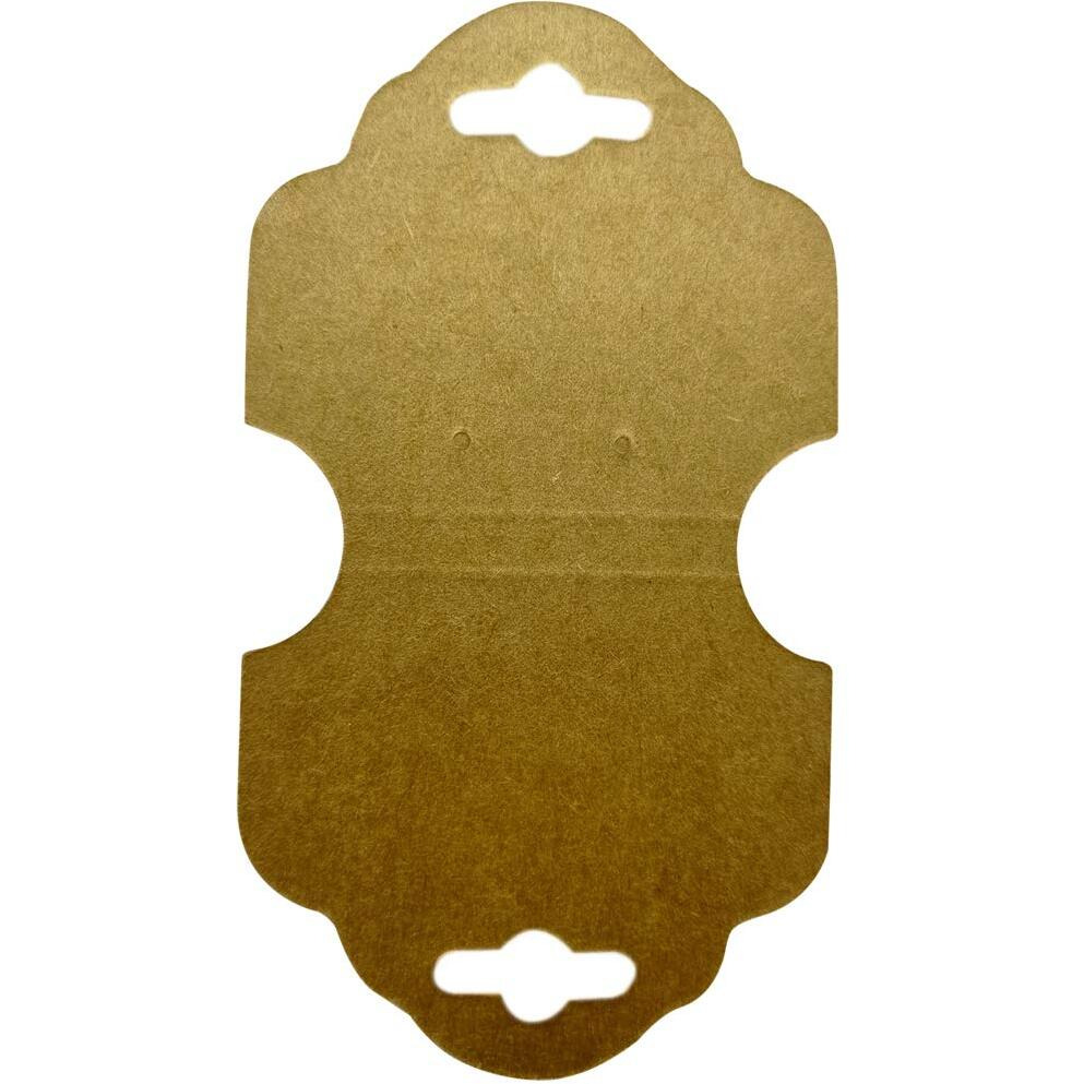 Diy Crafts Pack Of 150Pcs 50X3, Brown Color, 50Pcs/Lot 12.3Cmx7.3Cm As Image Jewellery Display Cards For Necklaces Jewellery-Making Display (Pack Of 150Pcs 50X3, Brown Color)