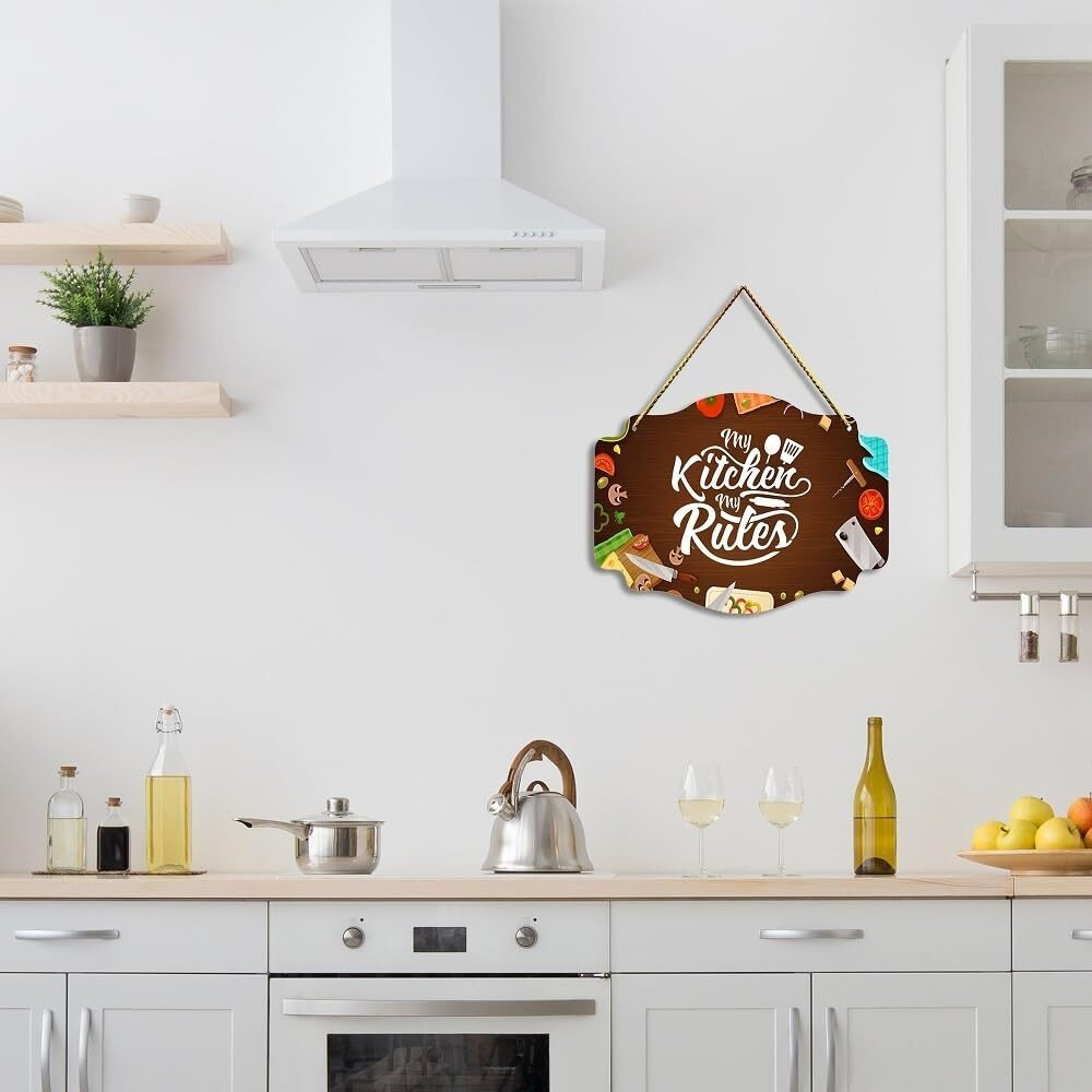 Positive Vibe Lifestyle Kitchen Wall Hanging For Home Decoration Wall Decoration For Dining Area Kitchen Hanging Decorative Items Wall Art Home Decor