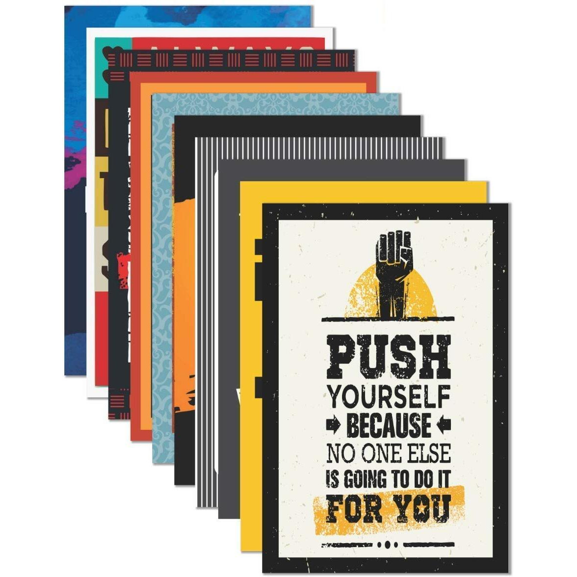 Printelligent Paper Quote, Sports Poster, Multicolour, Printed, 12 X 18 Inch