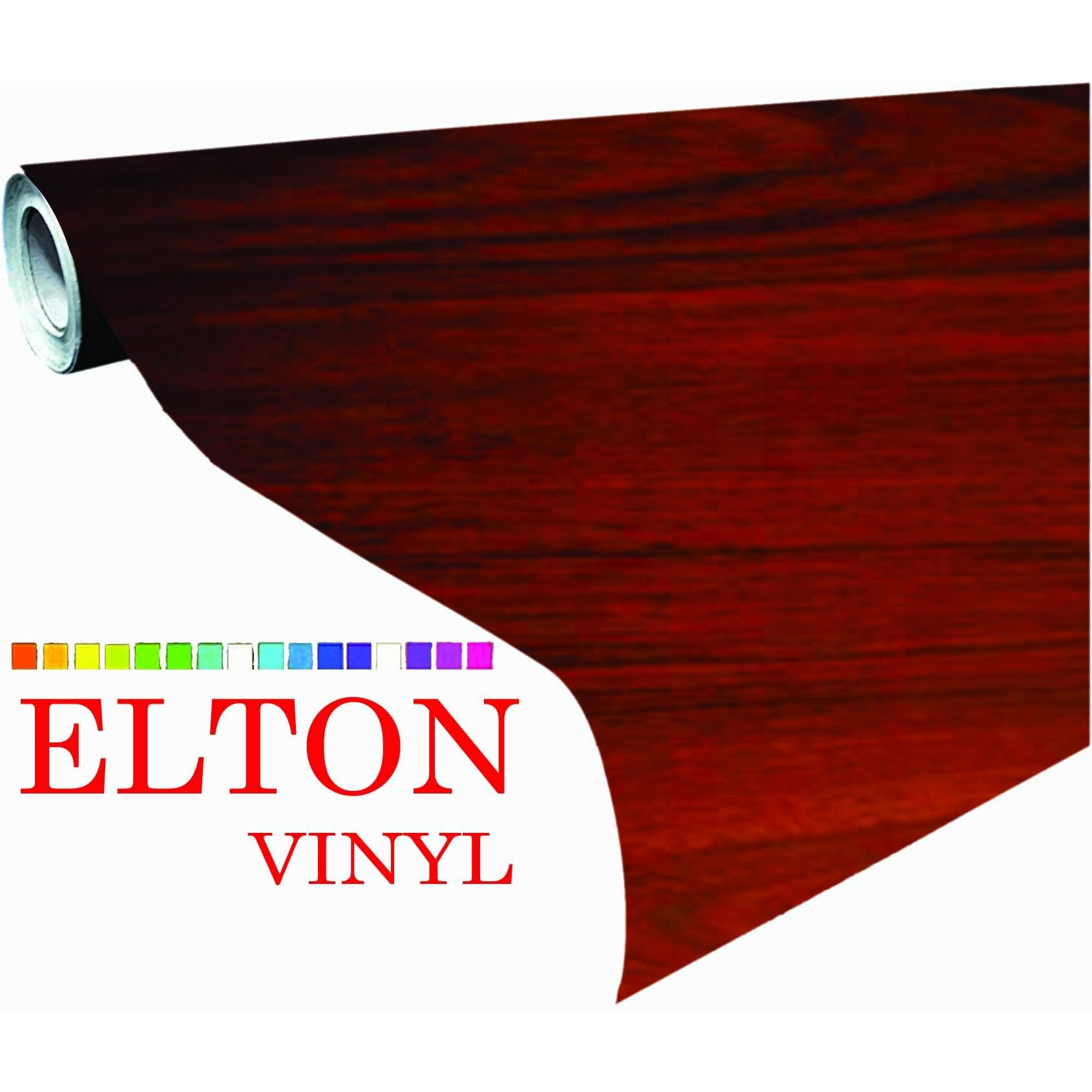 Elton Cedar Grain Oak Wood Adhesive Decorative Vinyl Shelf Liner 12 X 48 Inches