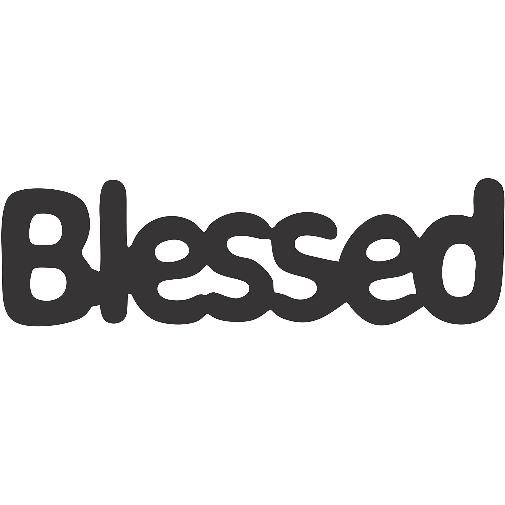 Dreamktraft Blessed Quote Wooden Wall Plaque Or Wall Decoration For Home Office, Living Room And Gifting Dcor