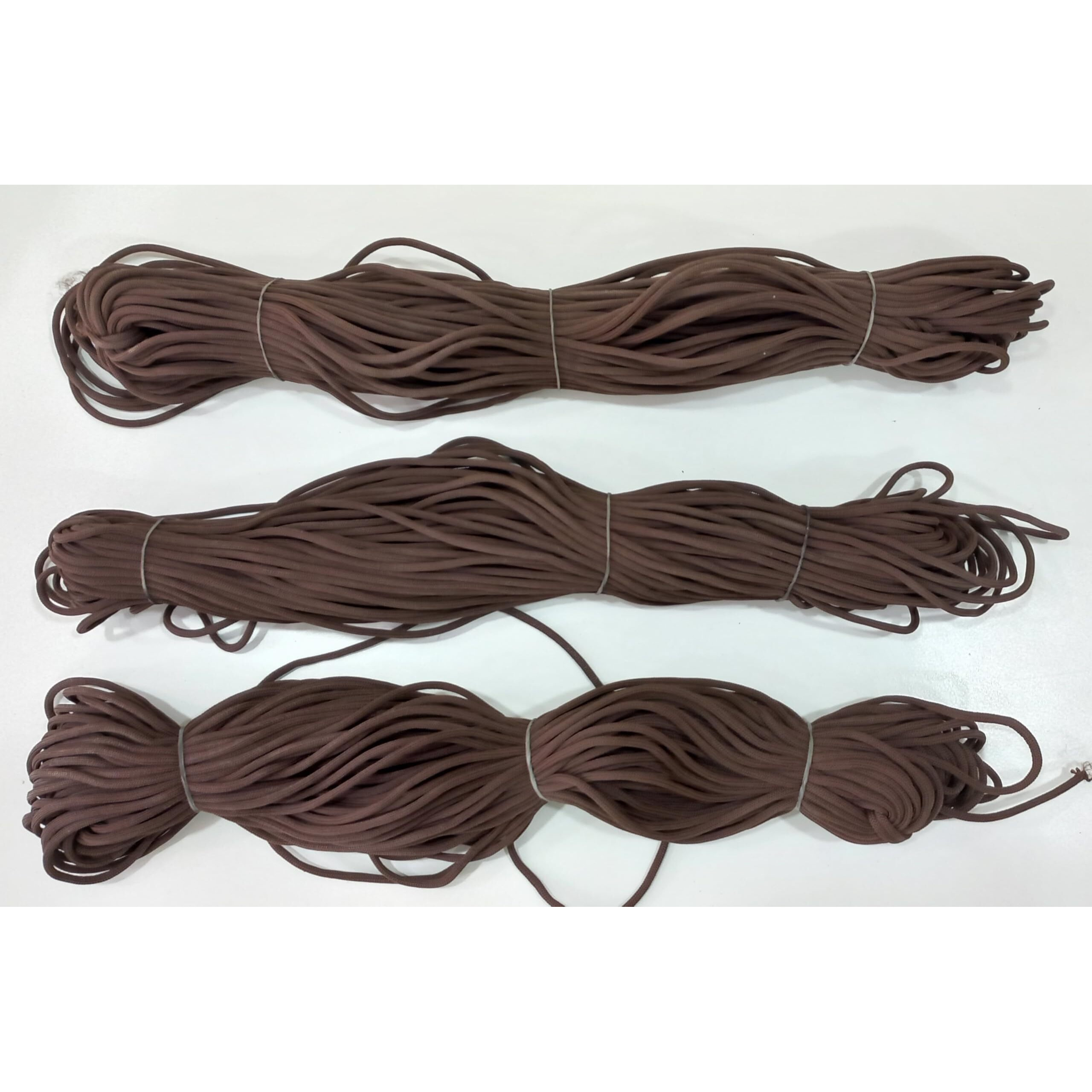 Omx 3Mm Thick Nylon Knot Macrame Beading Braided Thread Cord Rope Pp Dori, (180 Mtr (60 Mtr In 1 Bundle), Total 3 Bundles, Colour  12