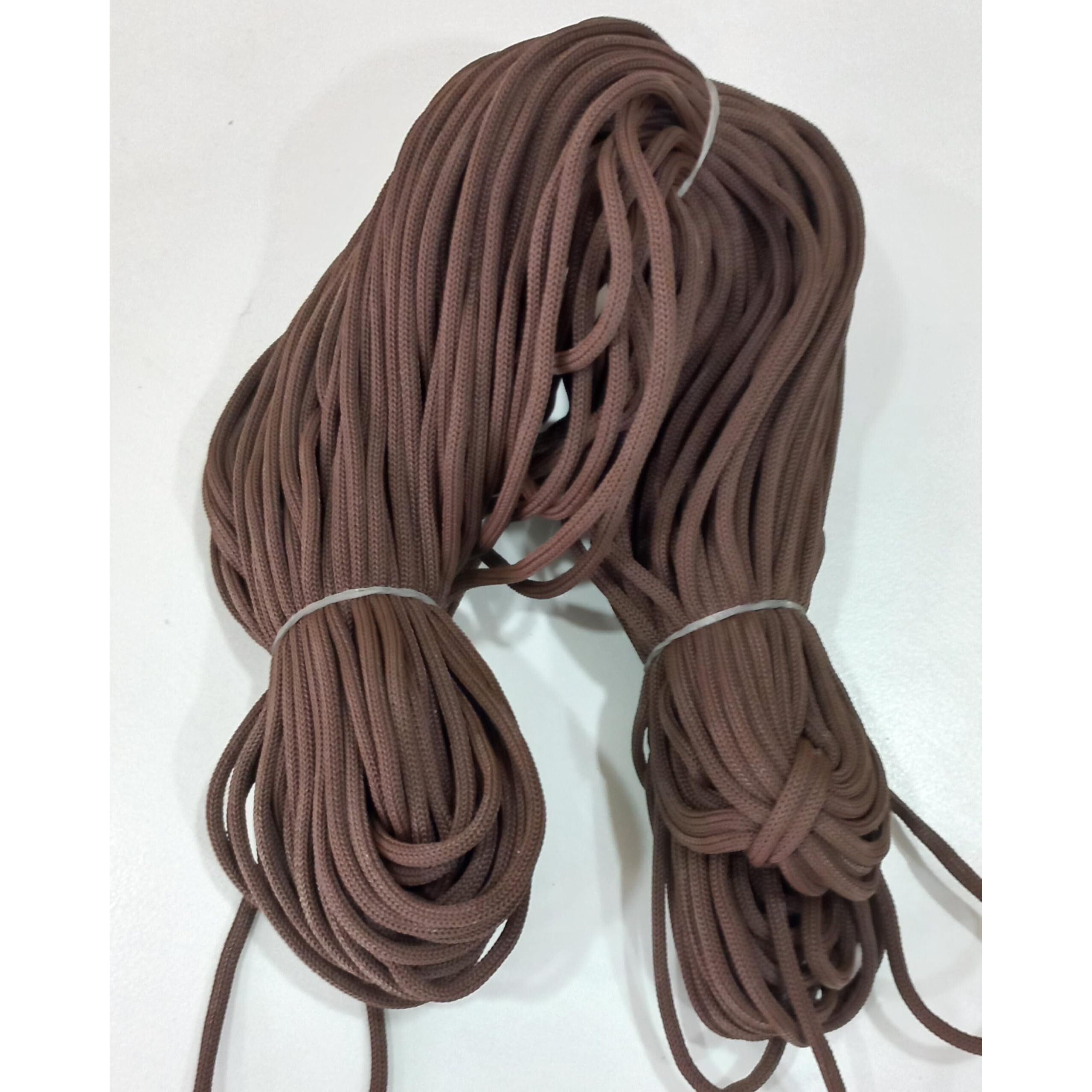 Omx 3Mm Thick Nylon Knot Macrame Beading Braided Thread Cord Rope Pp Dori, (180 Mtr (60 Mtr In 1 Bundle), Total 3 Bundles, Colour  12