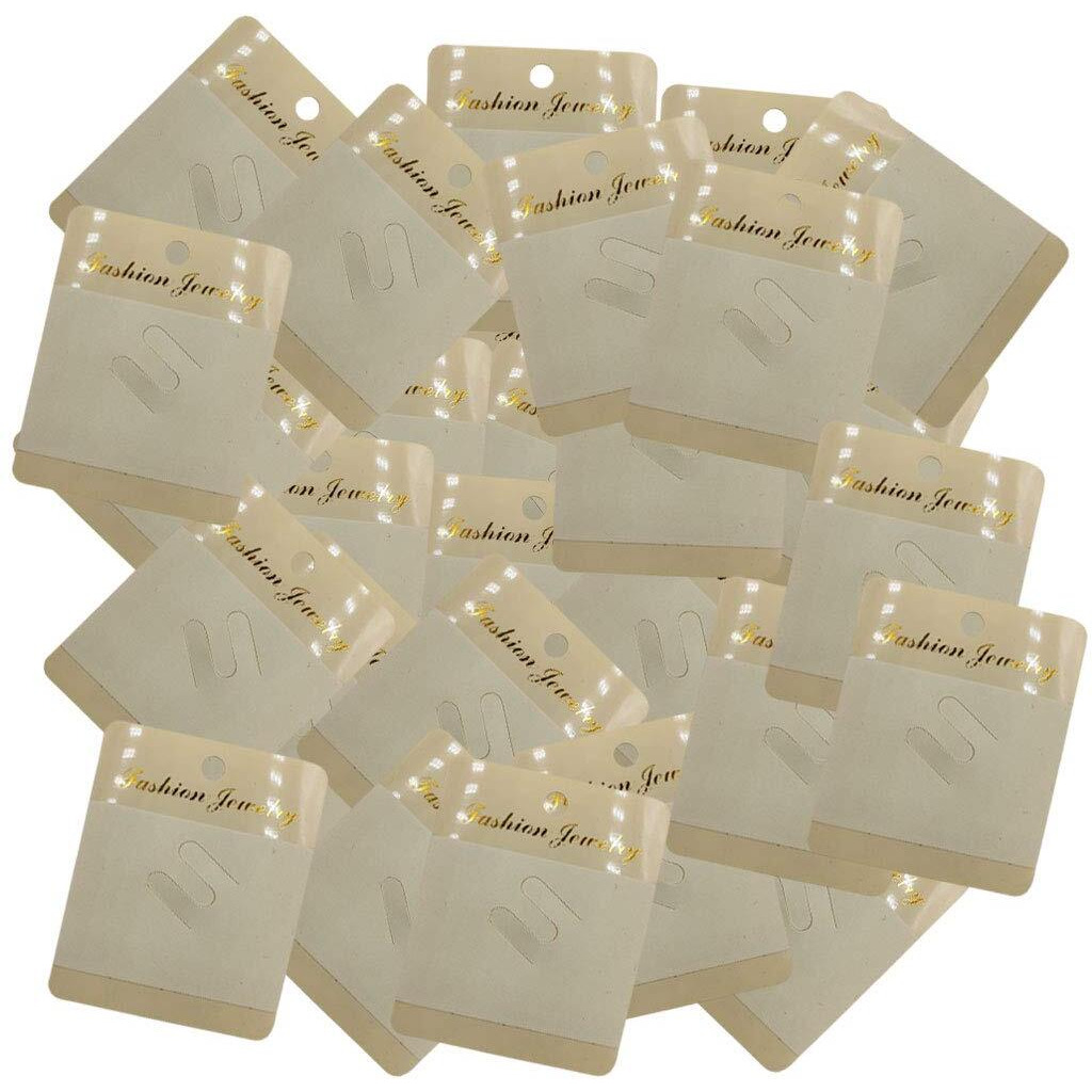 Diy Crafts Pack Of 100Pcs 50X2, Multi Color, 50Pcs/Lot 7.5Cmx6Cm As Image Jewellery Display Cards For Necklaces Jewellery-Making Display (Pack Of 100Pcs 50X2, Multi Color)
