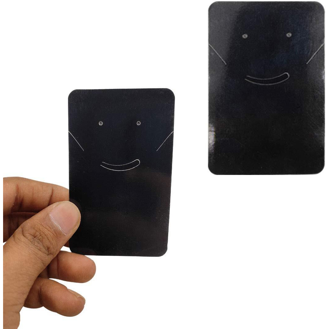 Diy Crafts Pack Of 50Pcs 50X1, Black Color, 50Pcs/Lot 9Cmx5.5Cm As Image Jewellery Display Cards For Necklaces Jewellery-Making Display (Pack Of 50Pcs 50X1, Black Color)