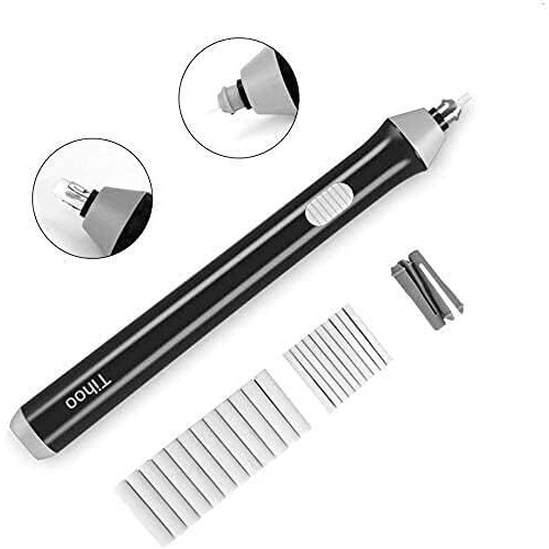 Artbee Electric Eraser Battery Operated Kits With 22 Eraser(12 Big+10Small)