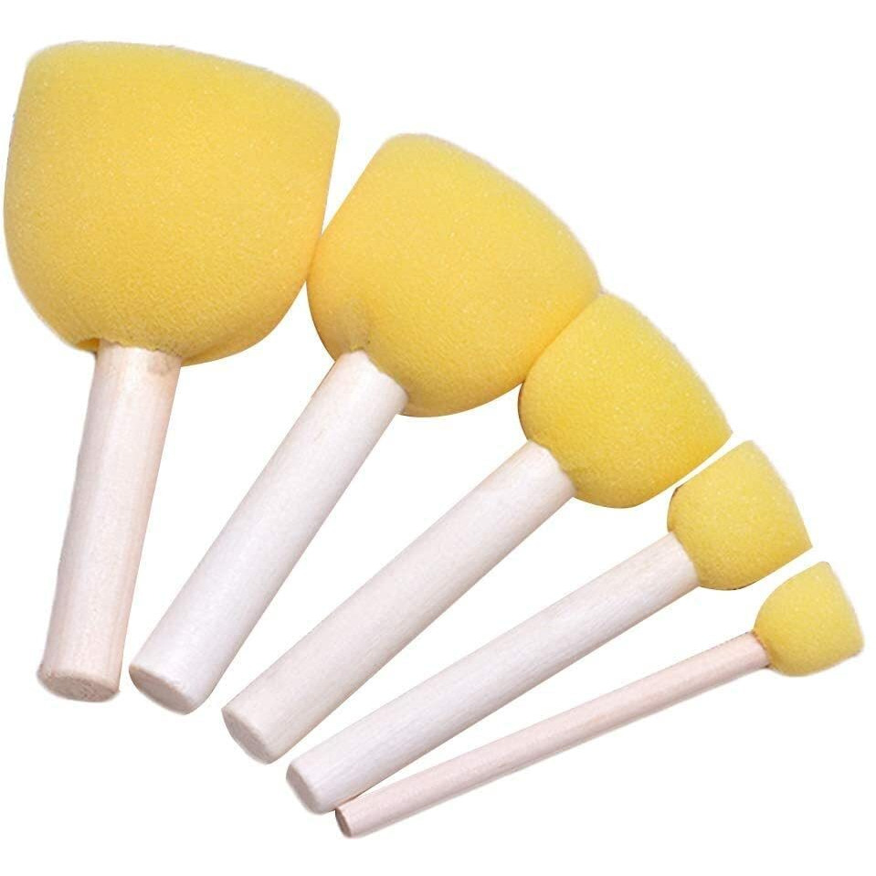 Verixpress Yellow Sponge Dabber Pack Of 5