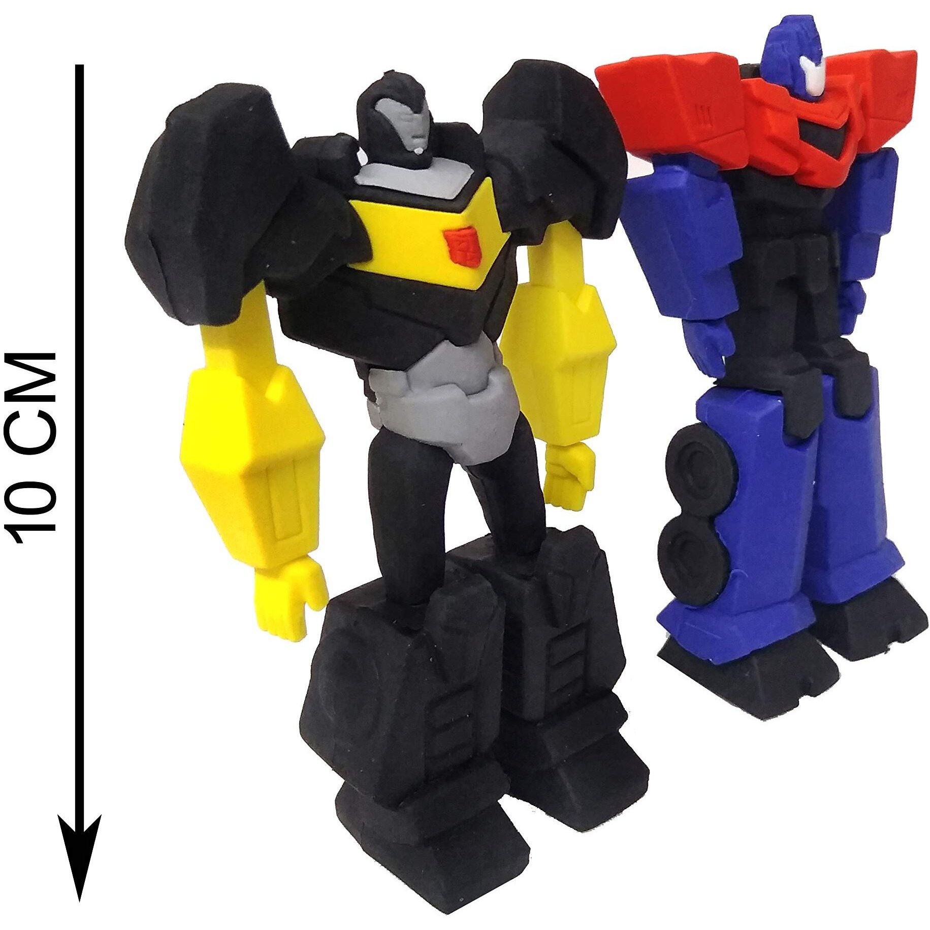 Shree Technesh Robot Shape Erasers Set|Jumbo Erasers Pack Of 2 |Eraser Set For Kids