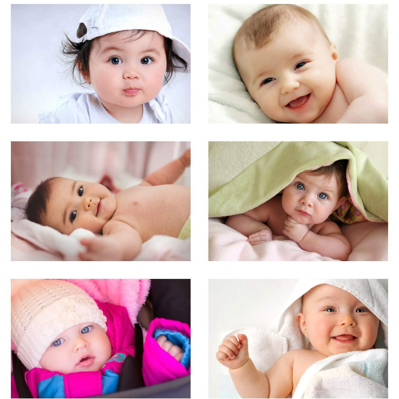 Manial Set Of 6 Paper Children Posters, Laminated, Multicolour, 12X18 Inch