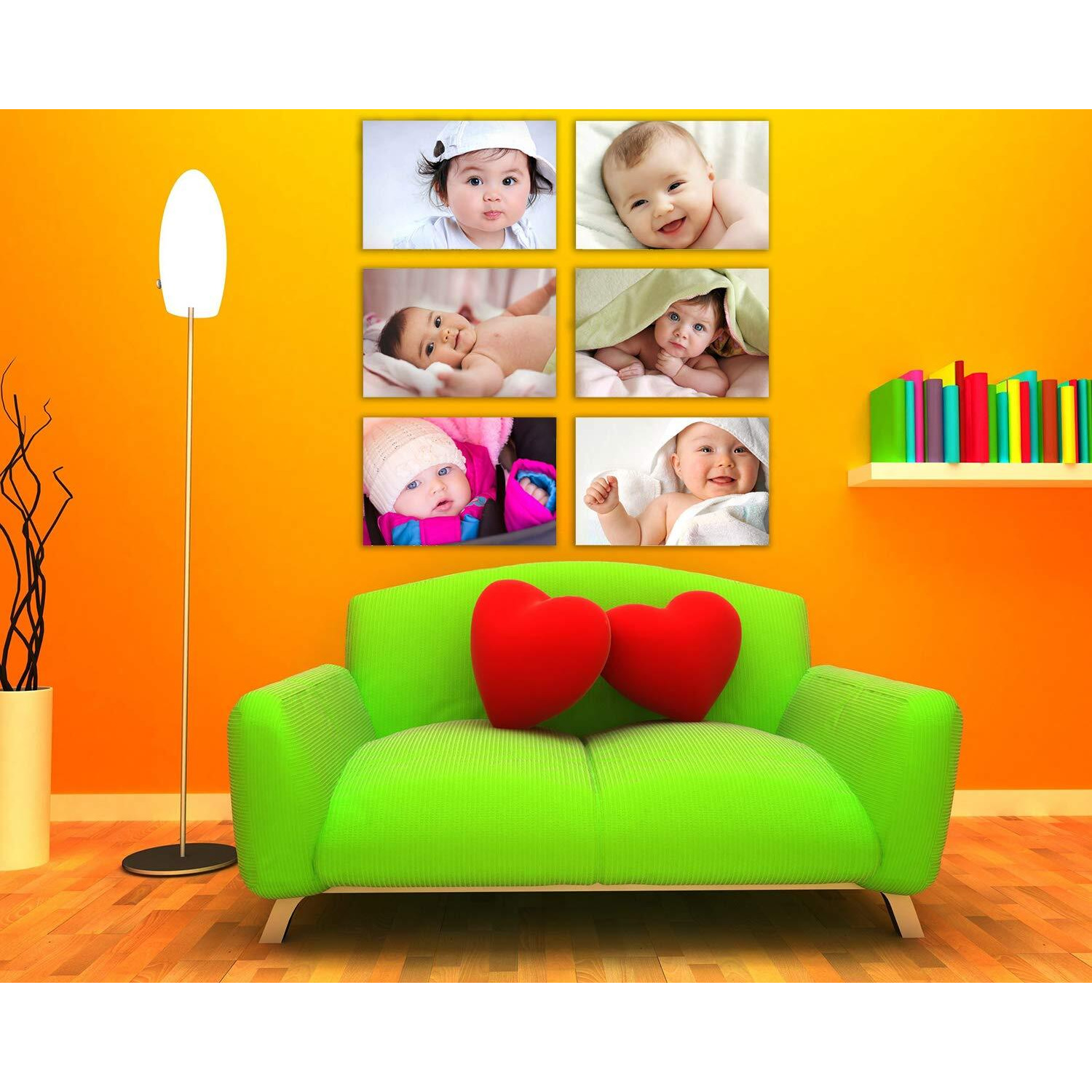 Manial Set Of 6 Paper Children Posters, Laminated, Multicolour, 12X18 Inch
