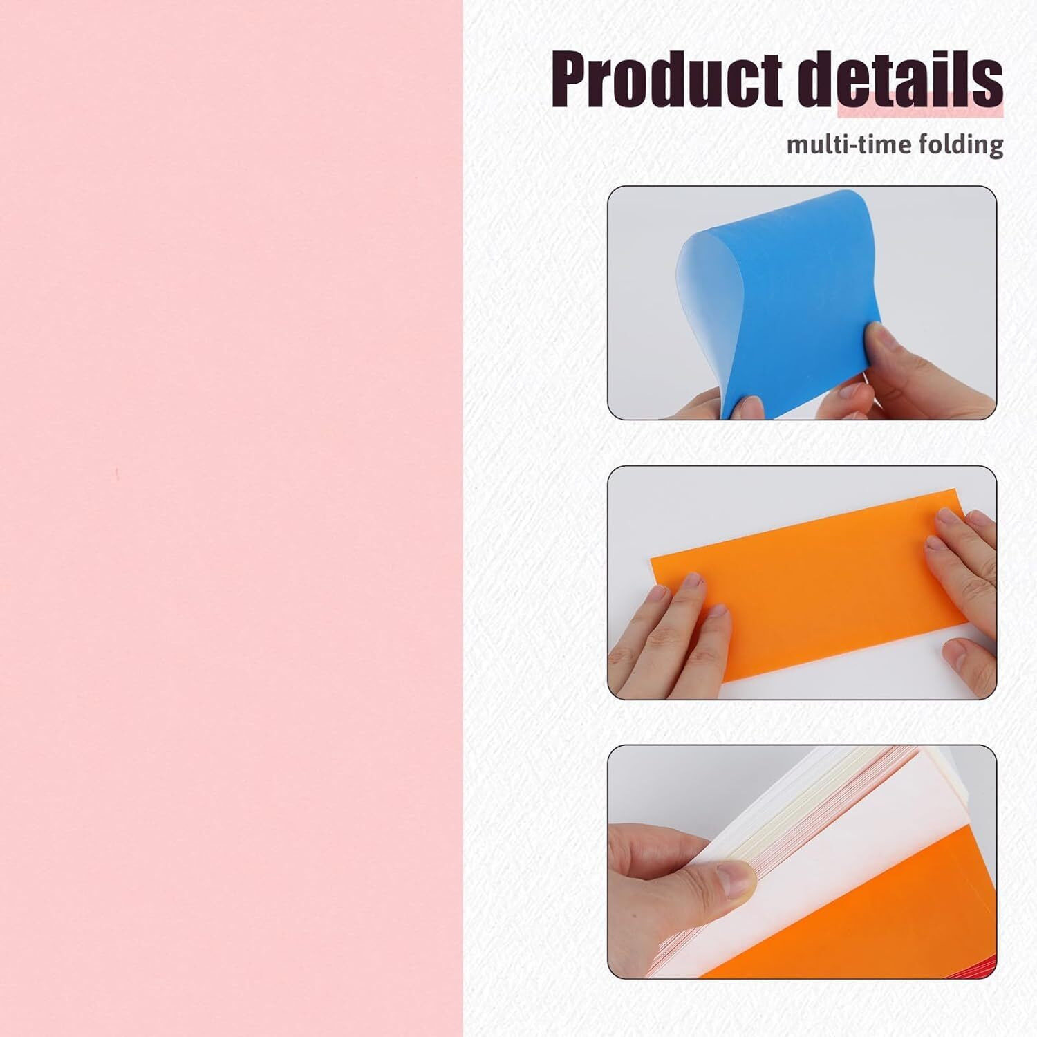 Dream Xplore Origami Paper 15 Cm X 15 Cm Pack Of 100 Sheets Fluorescent Color Both Side Coloured For Origami, Scrapbooking, Diy, Hobby Crafts, Project Work