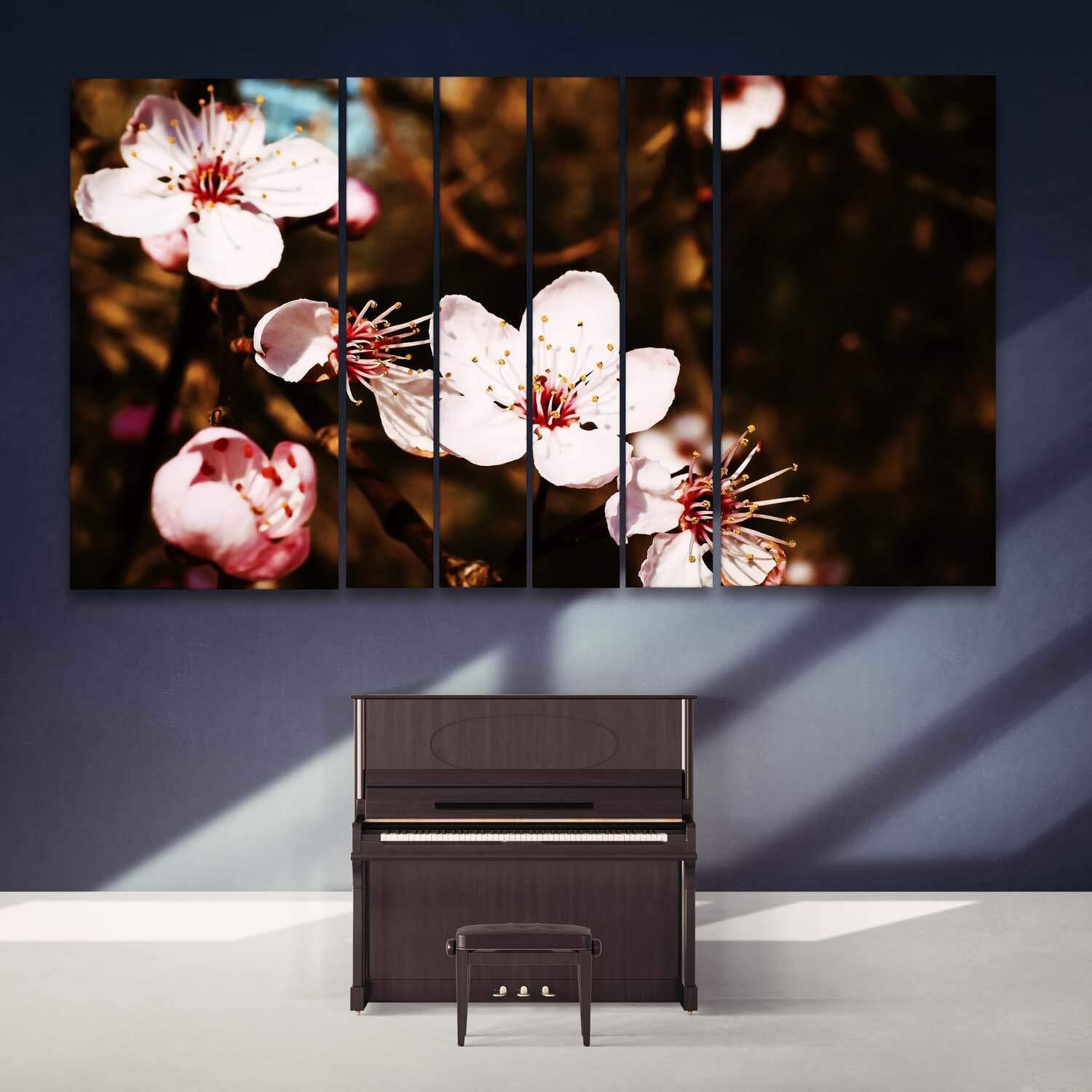 Casperme Designer Modern Art Multiple Frames Concept Grill Big Size Wall Painting For Rooms, Office, Living Room With Sugar Coated Sparkle Effect 60 X 36 Inches, (152 X 91 Cms, Multi)